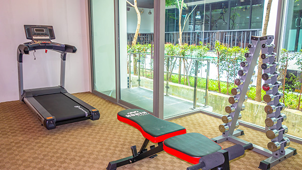 Fully well equipped gym in Pratumnak near Walking Street and south Pattaya.